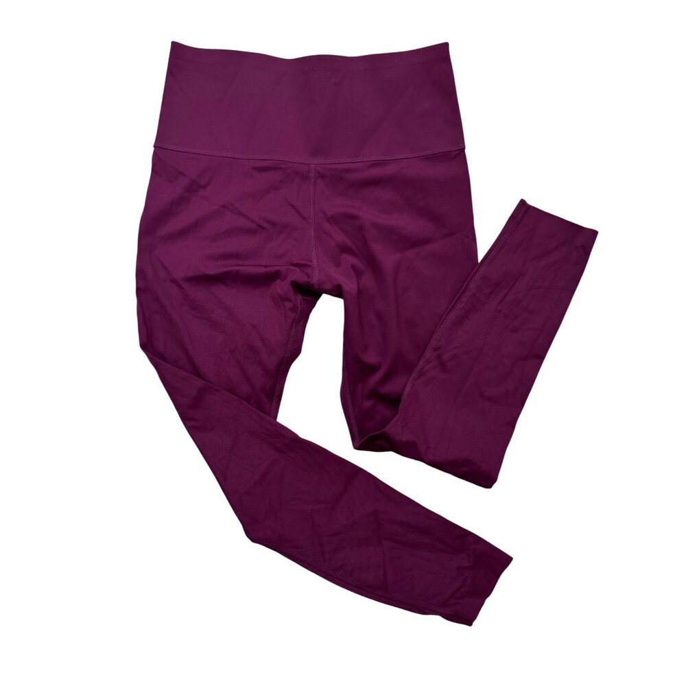 Knix Hi Touch High Rise Legging deep purple athletic cropped sz L
